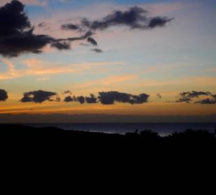Sonnenuntergang am Strand von Meoleras