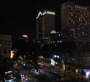 Die Aussicht auf die Stadt