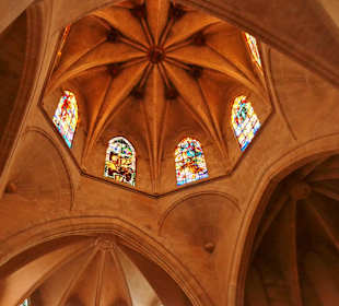 Besichtigung der Església de Santa María de Sineu