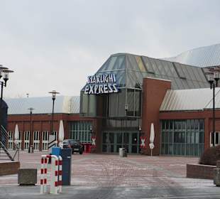 Blick von dem Hoteleingang