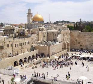 Klagemauer und Felsendom