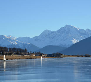 Eissegeln am Haidersee