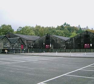 Lagerhäuser der Blair Atholl Destille in Pitlochry