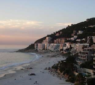 Clifton Strände am Abend