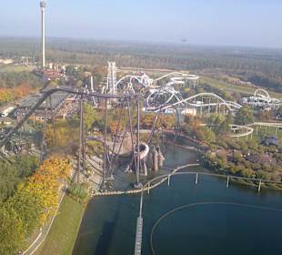 Heidepark von oben