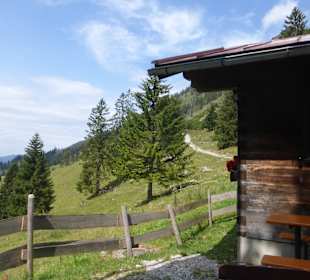 Blick von der Seehütte Seealpe