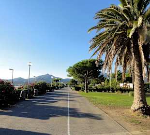 Strandpromenade von Argelés-Plage
