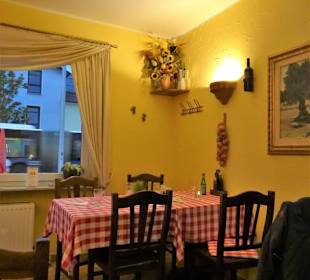 Blick in die Gasträume der Pizzeria Peppino