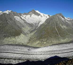 Blick vom Eggishorn (2927 m)