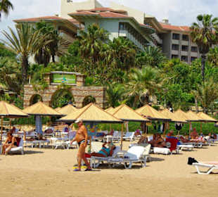 Vom Sunrise Richtung Kumköy-Evrenseki am Strand