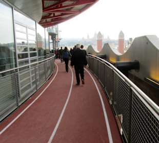 La pista de atletismo