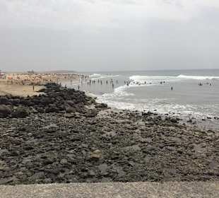 Blick auf den Strand