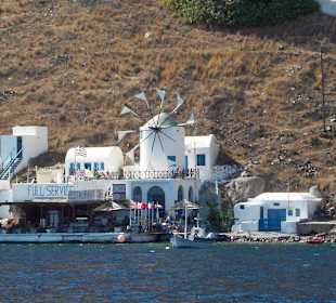 Taverne Windmill auf Thirassia