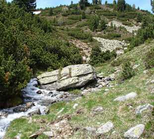 Ein toller Weg zur Schutzhütte