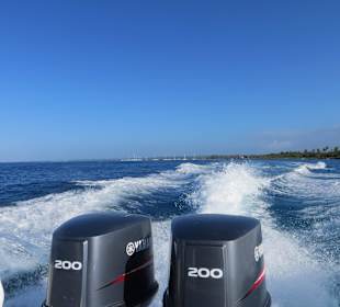 Und ab geht die Saone Tour mit viel Power