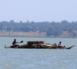 Boot auf dem Tana See