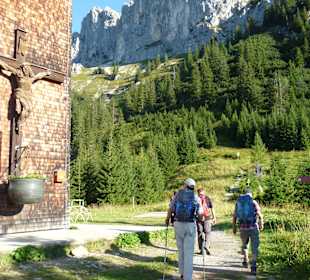 Start zur Gimpelwanderung