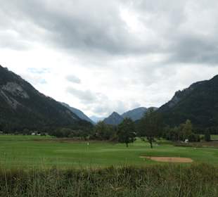 Beim Golfplatz von Ruhpolding