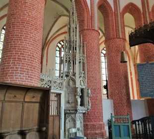 Das Sakramentshaus in der Ludgerikirche