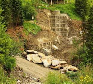 Felbertauern Bautätigkeiten Unglückstelle