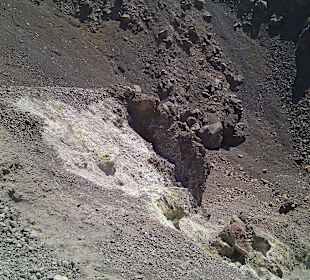 Krater auf Nea Kameni