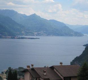 Blick von Stazzona zum See