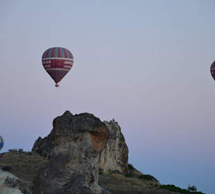 Pierwsze startujące balony