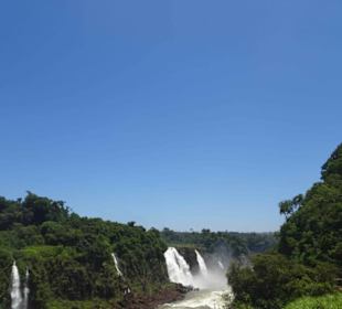 Wasserfälle von Iguazu. Ein Weltwunder