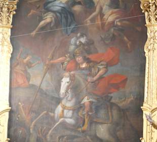 Ruhpolding: die kath. Kirche St. Georg