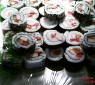 Sushi auslage