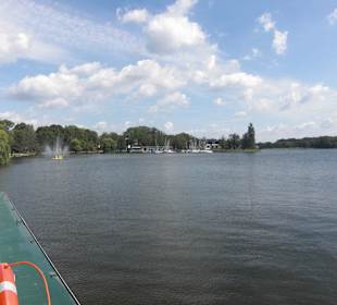 Fahrt auf der Müritz