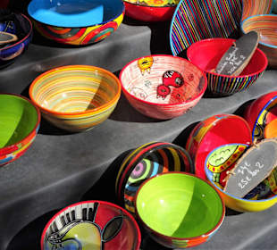 Rundgang über den Wochenmarkt von Argelès-Plage 