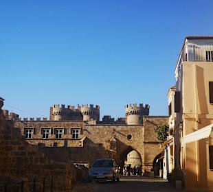 Wandern Rhodos Stadt