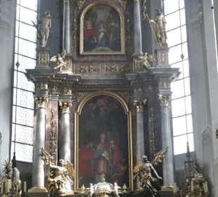 In der Kirche St. Martin von Forchheim