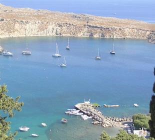 Hafen von Lindos