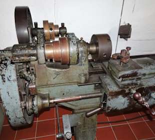 In den historischen Werkstätten des Museums