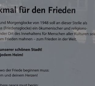 Friedensglocke Kempten