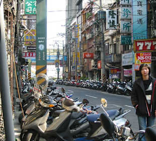 "Rollerstraße" in Keelung