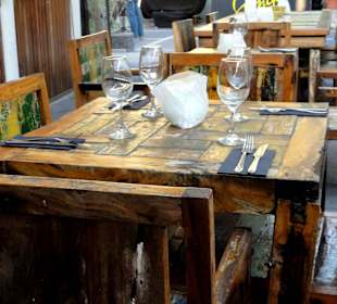 Impressionen vom Terrassenambiente des "Ginger"