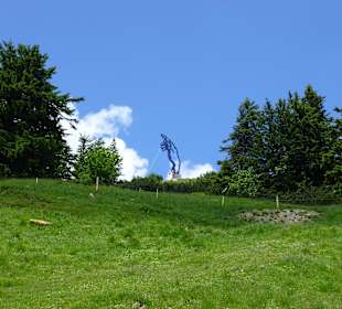 Die Hand Adams, Blick von einem Almweg