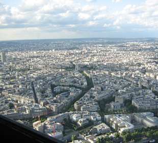 Vista dall Torre Eiffel