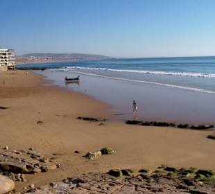 Strand und Fischeranlage