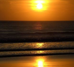 Sonnenuntergang Legian Beach
