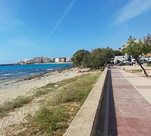Strandpromenade Sa Coma