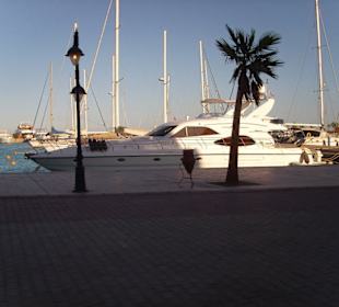 Besichtigung eines Hafen