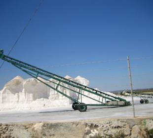 Salzhalden der Salinas de Llevant