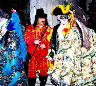 Kostüme-Masken-Show Venedig 2011
