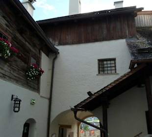 Der Innenraum von Burg Mauterndorf