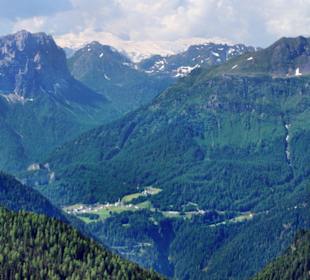 Blick in das Livinallongo, Buchensteintal