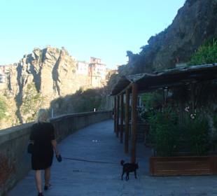 Der Liebesweg am Meer entlang